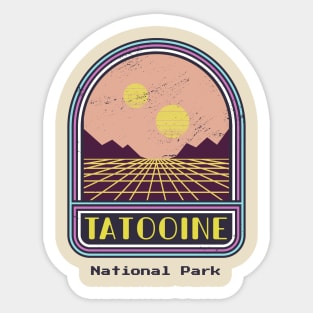 Tatooine National Park Sticker